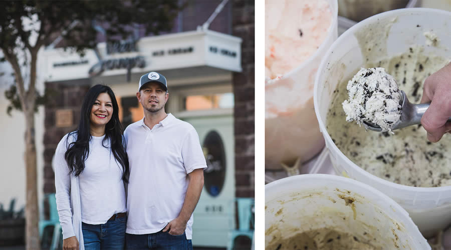 free ice cream from shop closed by planned blackout