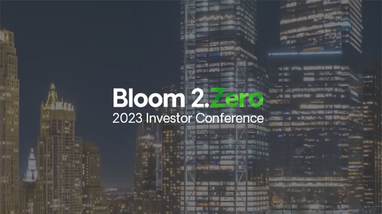 Bloom Energy 2023 Investor Conference