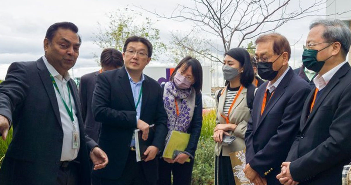 Bloom hosted a visit by Ming-Hsin Kung, Minister, National Development Council, and other officials from Taiwan in February 2023.