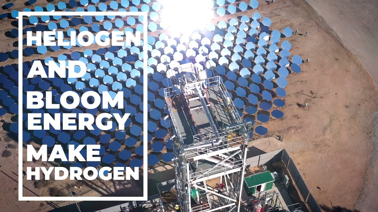 Heliogen and Bloom Energy Lead the Way to Produce Low-Cost, Green Hydrogen